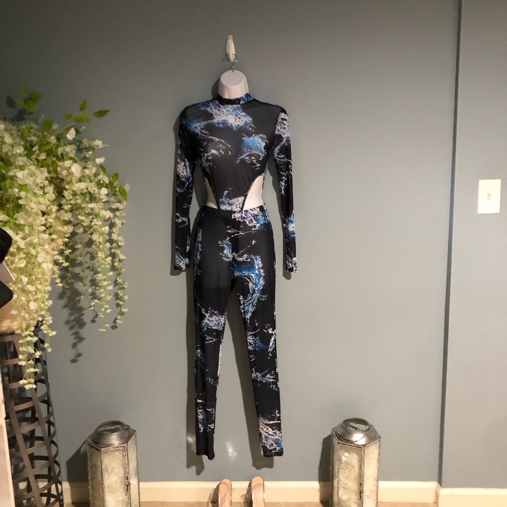 Stylish Women's Blue Set SZ S